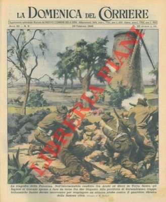 Truppe britanniche intervengono per respingere un attacco arabo contro il …