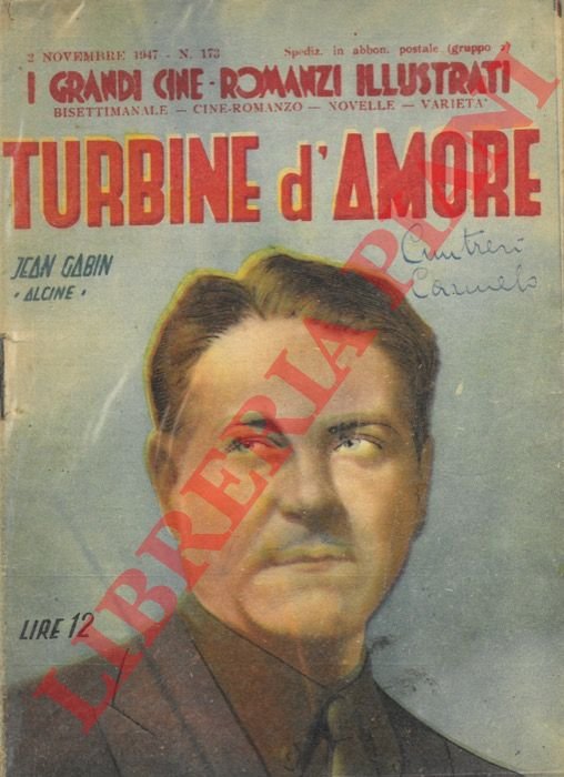 Turbine d'amore. Jean Gabin.