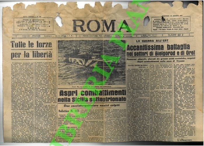 Tutte le forze per la libertà.