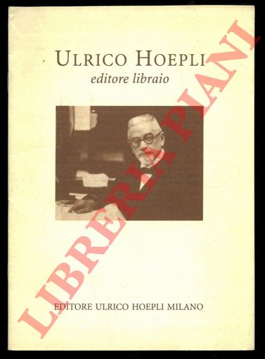 Ulrico Hoepli editore libraio.