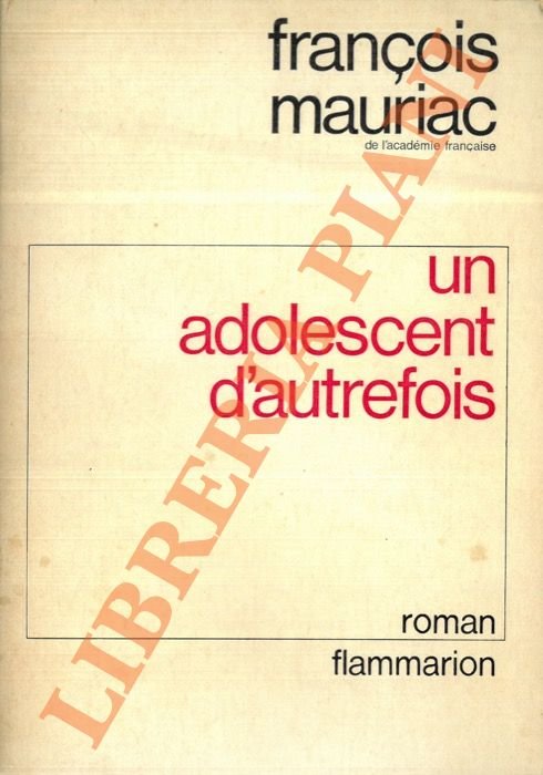 Un adolescent d'autrefois.