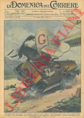 Un aeroplano francese che volava a bassissima quota e sopra …