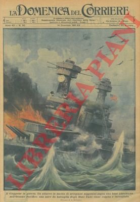 Un attacco in massa di aeroplani nipponici sopra una base …