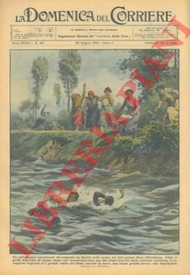 Un balilla salva due bimbi nelle acque del Liri, presso …