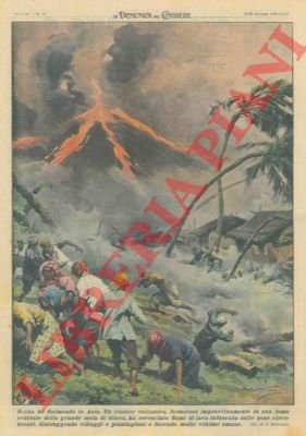 Un cratére vulcanico, formatosi improvvisamente in una zona centrale dell'isola …