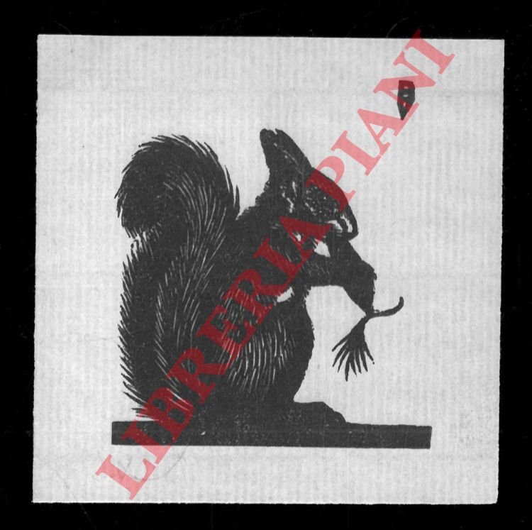 Un foglietto xilografico, (1930/35), cm. 7,2 x 7,0