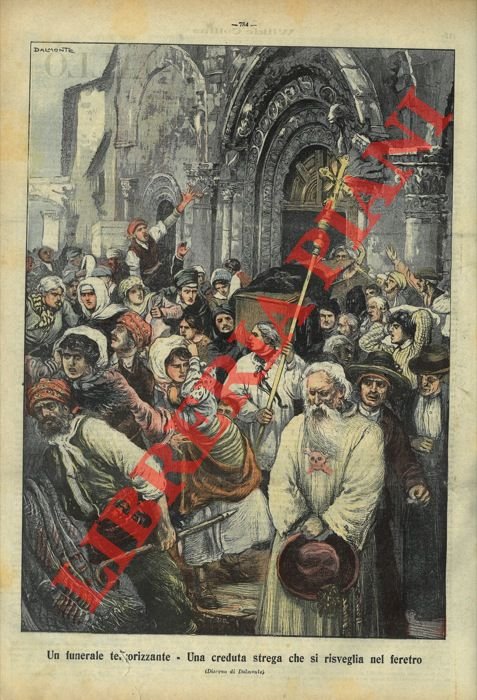 Un funerale terrorizzante. Una creduta strega che si risveglia nel …