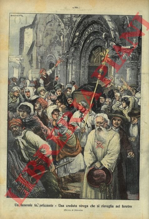 Un funerale terrorizzante. Una creduta strega che si risveglia nel …