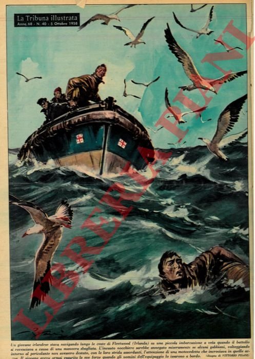 Un giovane irlandese stava navigando lungo le coste di Fleetwood …