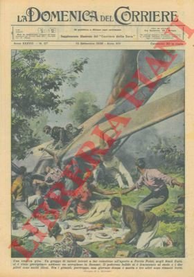 Un gruppo di turisti intenti a far colazione all'aperto a …