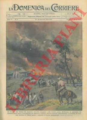 Un immenso incendio, scoppiato nelle foreste presso Melbourne, ha distrutto …