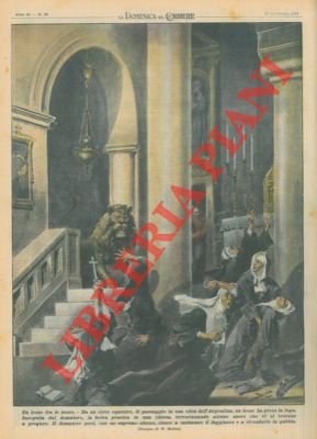 Un leone fuggito da un circo equestre provoca il panico …