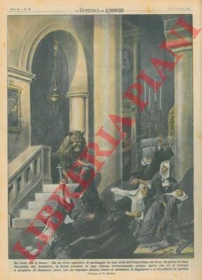 Un leone fuggito da un circo equestre provoca il panico …