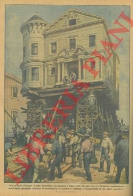 Un palazzo di legno è stato interamente rimosso e trasportato …