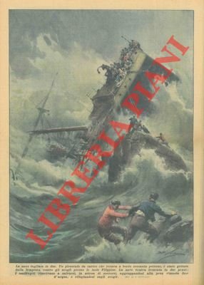 Un piroscafo da carico che recava a bordo sessanta persone, …