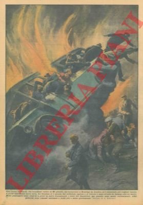 Un torpedone carico di gitanti in ritorno da una gita, …