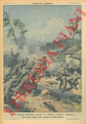 Un violento e vittorioso contrattacco delle nostre truppe nella regione …