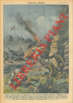 Una colonna di soldati nazionali e indigeni partita dalla zona …