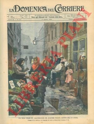 Una delle strade più caratteristiche del quartiere italiano (Saffron Hill) …