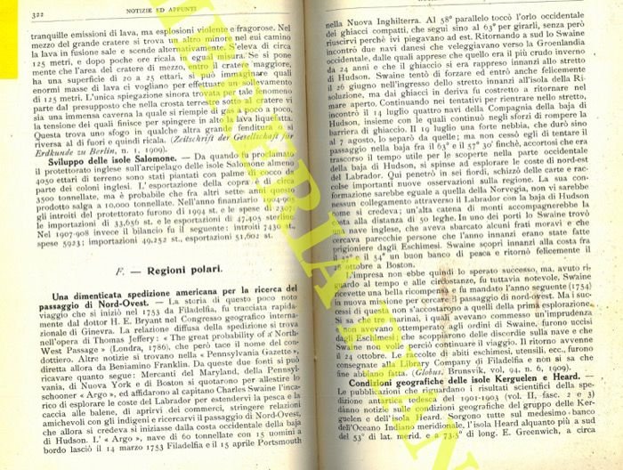 Una dimenticata spedizione americana per la ricerca del passaggio di …