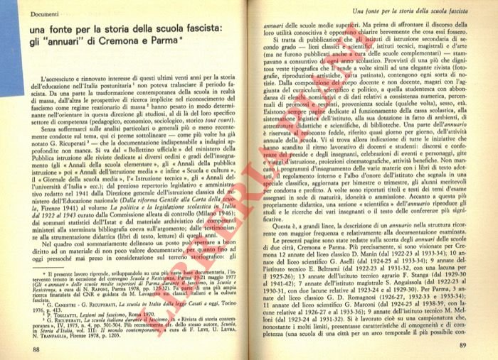 Una fonte per la storia della scuola fascista: gli “annuari” … | Immagine Gallery 3