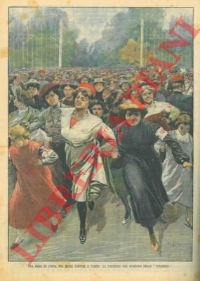 Una gara di corsa fra mille sartine a Parigi: la …