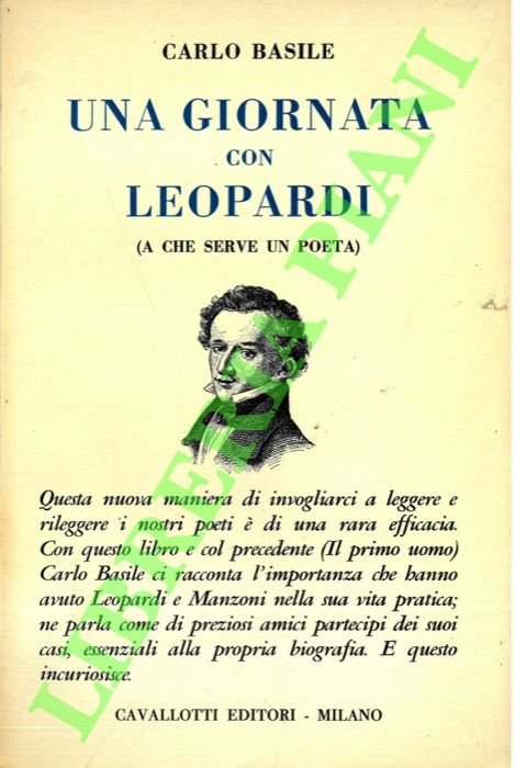 Una giornata con Leopardi (a che serve un poeta).