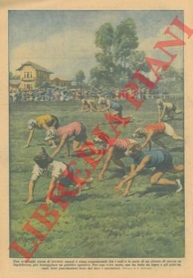 Una originale corsa di levrieri umani é stata organizzata fra …