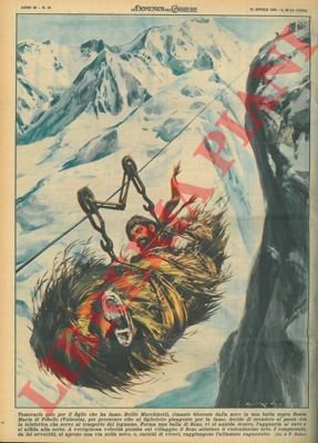 Uomo rimasto bloccato in una baita, per procurare cibo al …