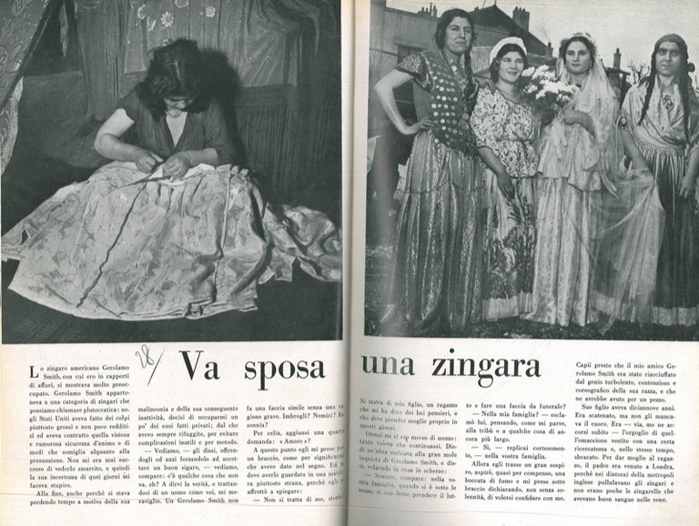 Va sposa una zingara.