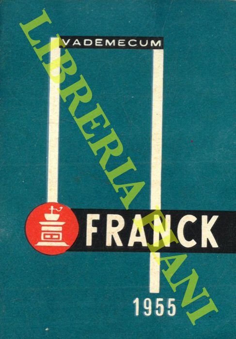 Vademecum Franck 1955, 1956, 1957, 1959, 1960, 1961.
