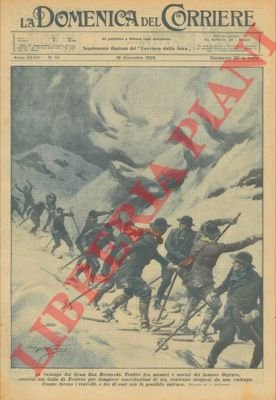 Valanga sul Gran San Bernardo travolge tredici persone.