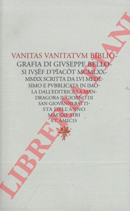 Vanitas Vanitatum Bibliografia.