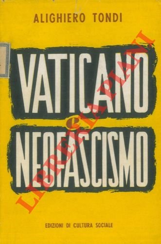 Vaticano e neofascismo.