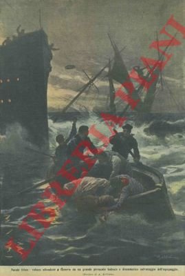 Veliero affondato a Genova da piroscafo tedesco.