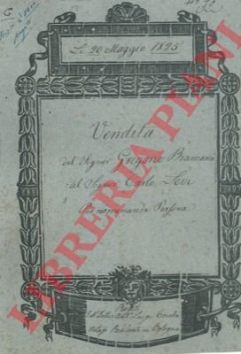 Vendita di un podere denominato Fabbia sito nel Comune della …