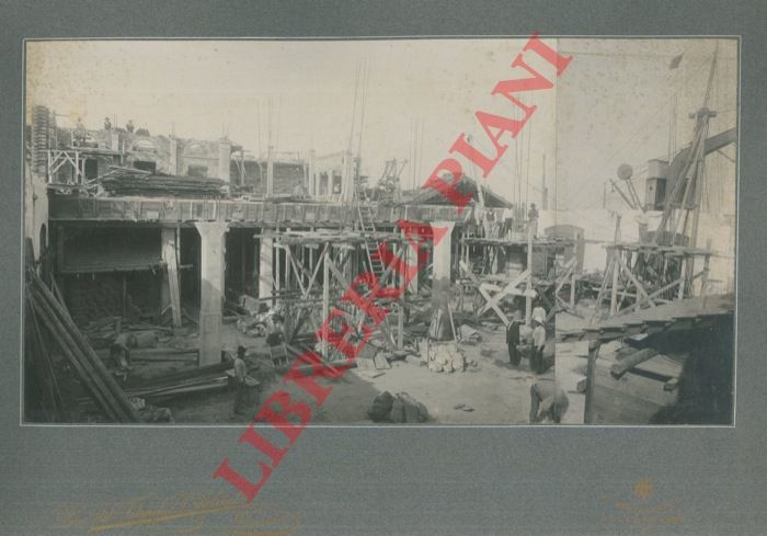 Venezia - Marittima. Cantiere - Costruzione.