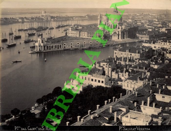 Venezia. Panorama dal Campanile di S. Marco.