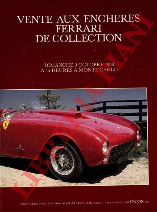 Vente aux encheres Ferrari decollection.