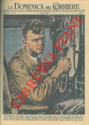 Venticinquesimo anniversario dell'impresa del pilota Lindbergh che attraversò Atlantico da …