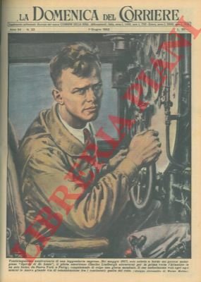 Venticinquesimo anniversario dell'impresa del pilota Lindbergh che attraversò Atlantico da …