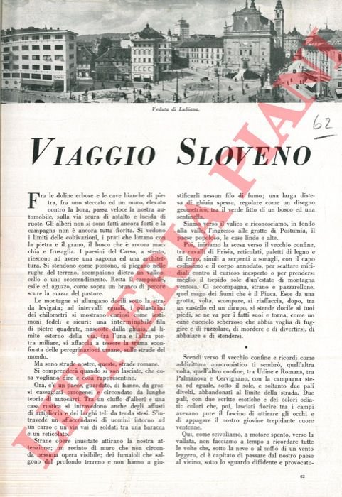 Viaggio sloveno.