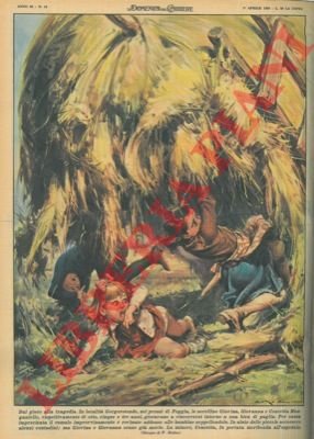 Vicino a Foggia tre sorelle giocavano intorno a una bica …