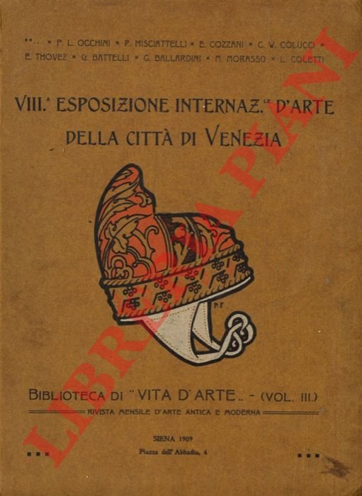 VIIIa Esposizione Internazionale d'Arte della Città di Venezia.
