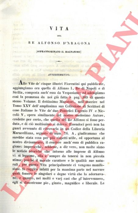 Vita di Alfonso I Re d'Aragona e di Napoli scritta …