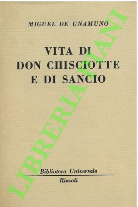 Vita di Don Chisciotte e di sancio.