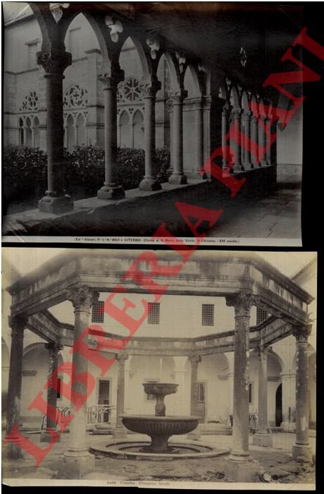 Viterbo. Ottagono Gradi, Chiostro S.Maria della Verità, Porte della Madonna …