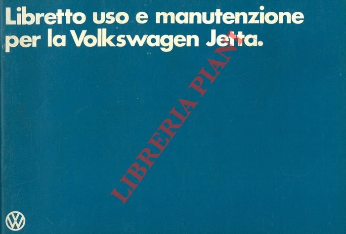 Volkswagwen Jetta. Libretto uso e manutenzione.