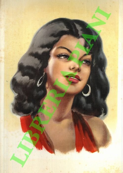 Volti femminili "mora" e "bionda/rossa" (holliwoodiani). Base fissa per calendario …