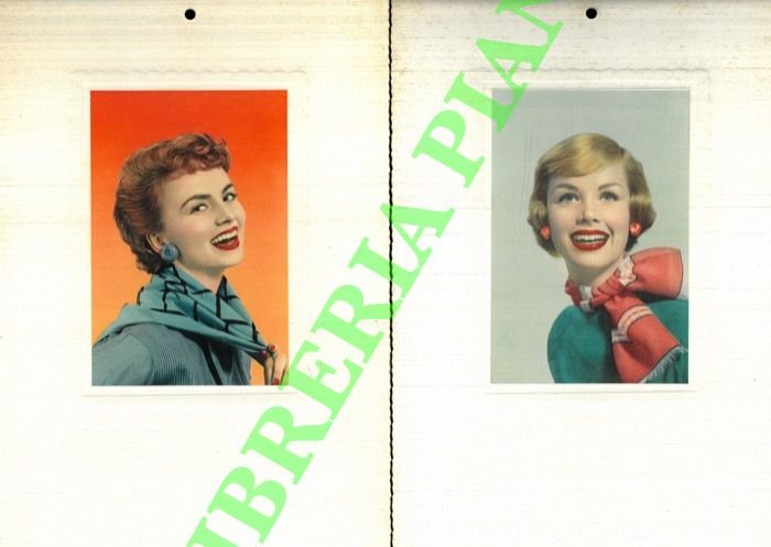 Volti holliwoodiani sorridenti.